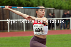 Women and Girls javelin, 2021 North Eastern Track and Field Champs., Middesbrough. Photo: David T. Hewitson/Sports for All Pics
